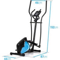 Орбитрек магнитный Abarqs OR-380 черно-голубой