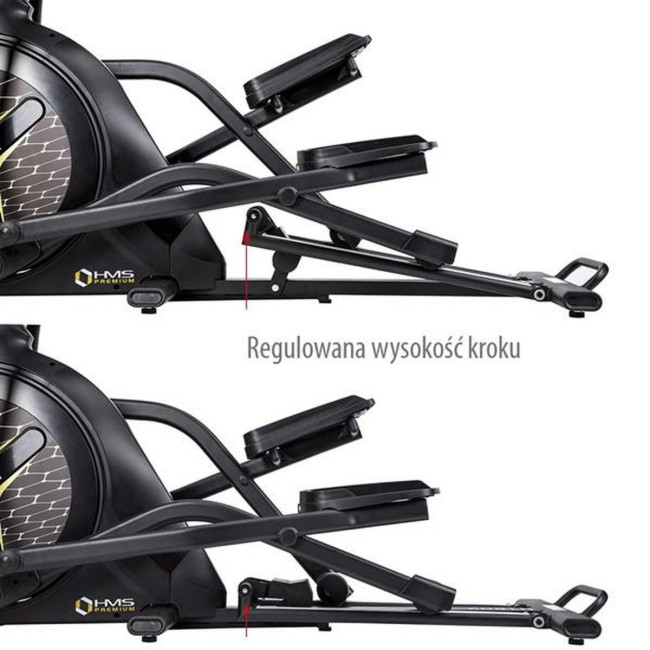 Орбитрек магнитный H1802 SEMI COMMERCIAL HMS PREMIUM черный