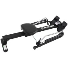 Гребной тренажер гидравлический MASTER V-100 черный