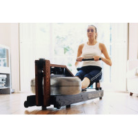 Веслувальний тренажер водний WaterRower Club S4 Ash чорний