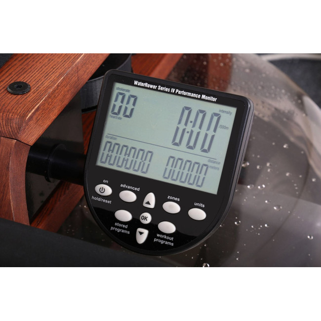 Гребной водный тренажер WaterRower Club S4 Ash черный