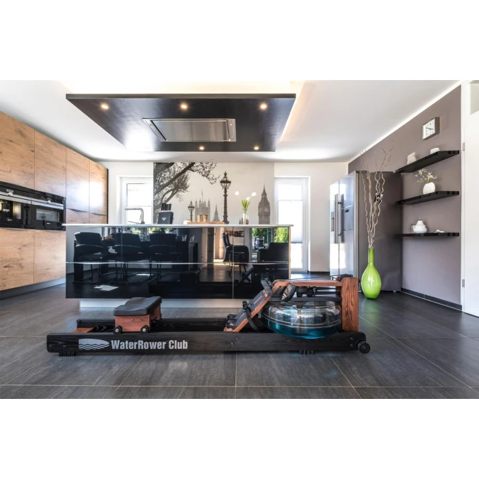 Гребной водный тренажер WaterRower Club S4 Ash черный