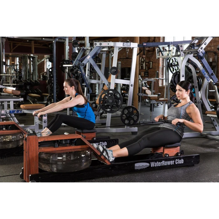 Гребной водный тренажер WaterRower Club S4 Ash черный