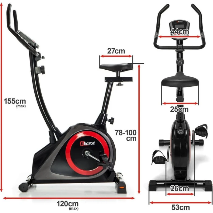 Велотренажер магнітний Abarqs RW-33