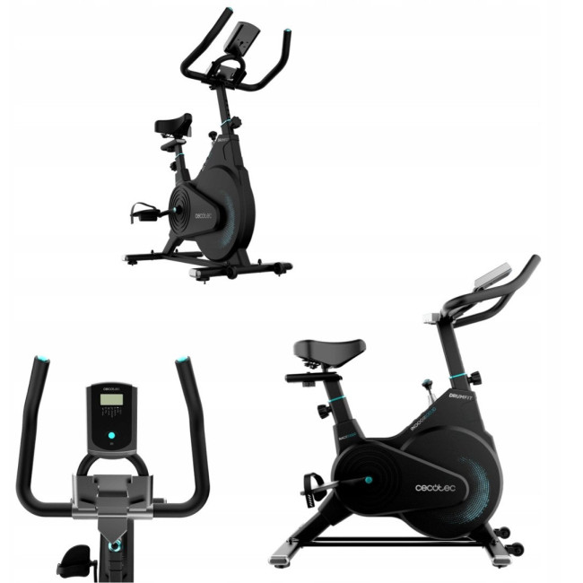 Велотренажер Cecotec Drumfit Indoor 10000 Race чорний