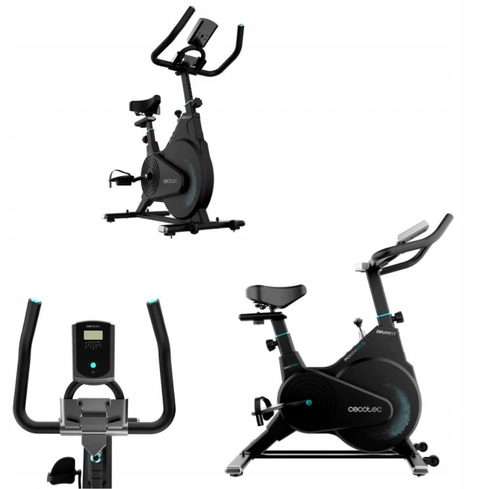 Велотренажер Cecotec Drumfit Indoor 10000 Race чорний