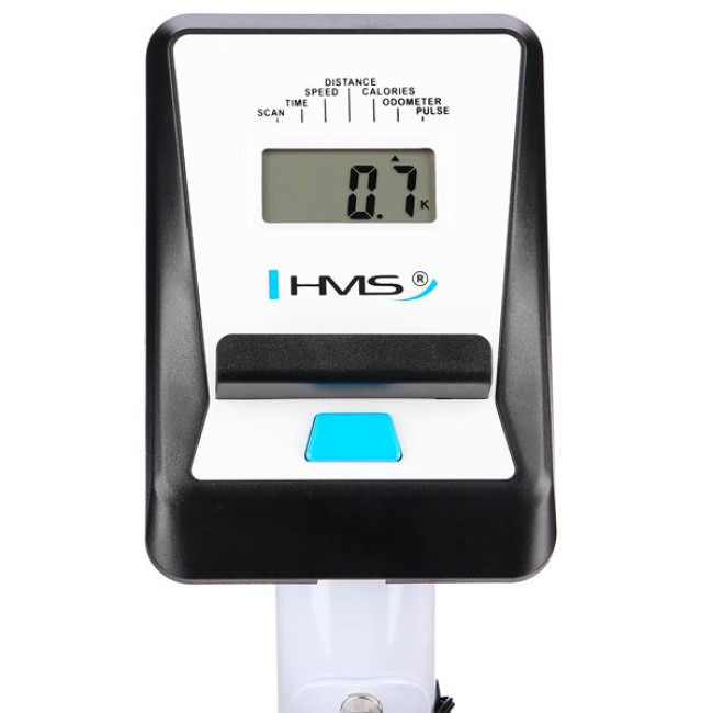 M8750 БЕЛЫЙ МАГНИТНЫЙ СТАЦИОНАРНЫЙ ВЕЛОСИПЕД HMS