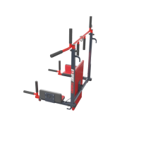 Турник для подтяжек с брусьями для стремянки K-Sport KSSL080/2