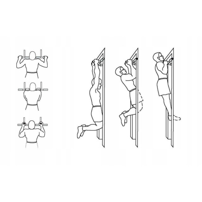 Турнік дверний багатофункціональний MASTER Pull-Up