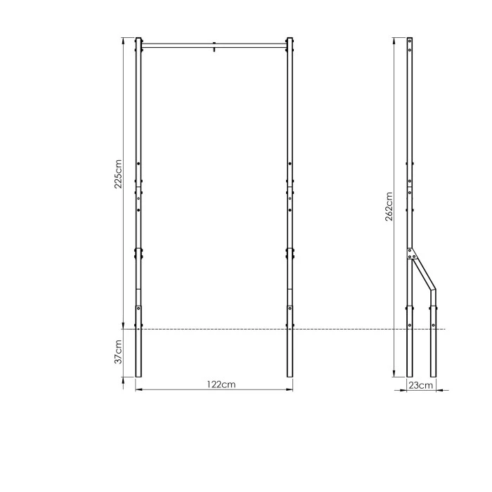 Турнік з тримачем для сумки MO-Z1 - Marbo Sport