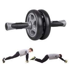 Ролик гимнастический для тренировок inSPORTline Ab Roller AR300 двойной