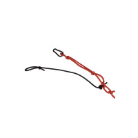 Лента-эспандер для упражнений inSPORTline Morpo 200 см красно-черная