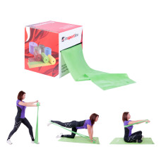 Лента-эспандер для упражнений inSPORTline Morpo Roll 45 X-Light 9 м зеленая