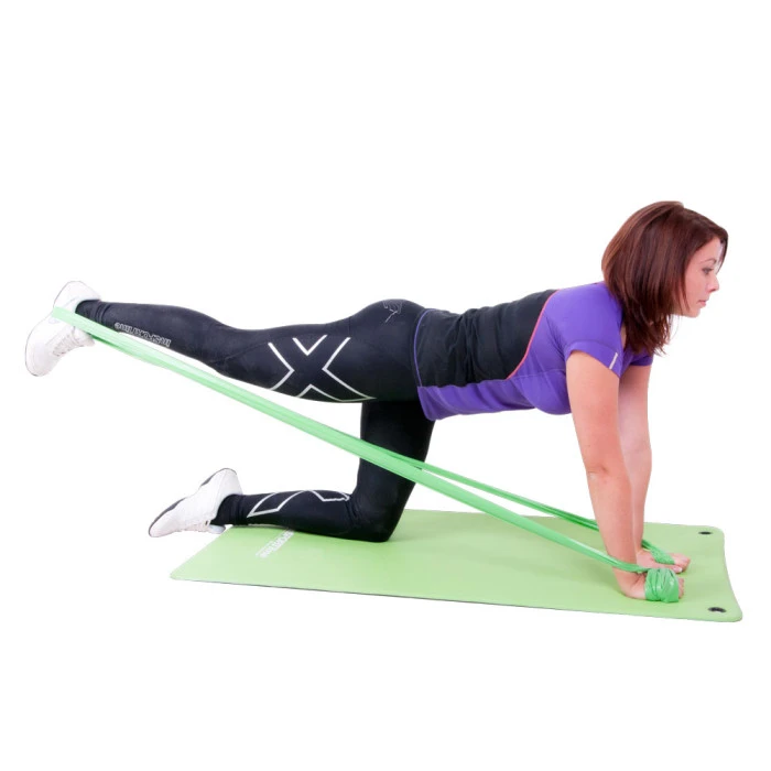 Стрічка-еспандер для вправ inSPORTline Morpo Roll 45 X-Light 9 м зелена