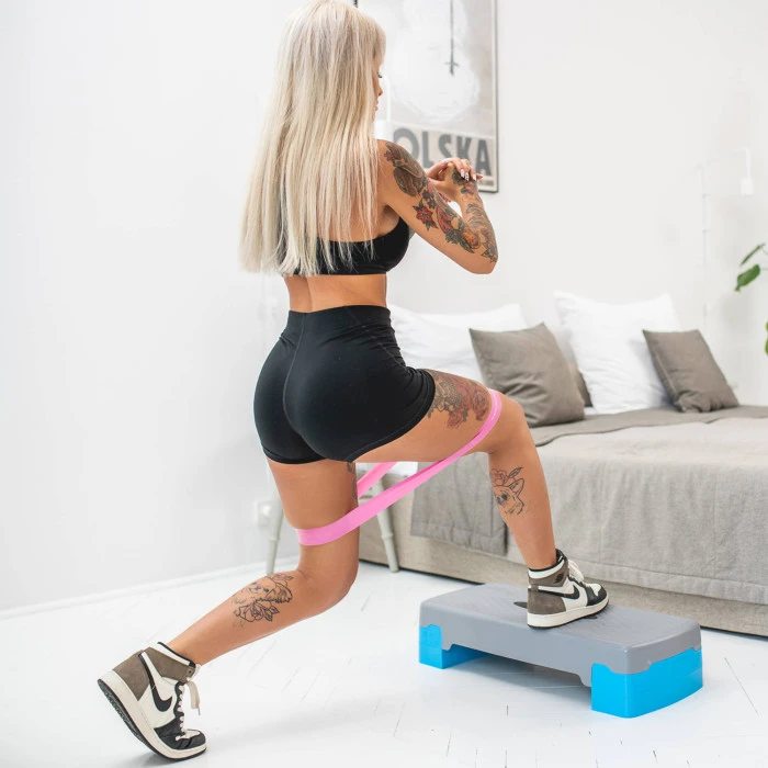 Набор из 5 розовых лент 600 x 50 мм.