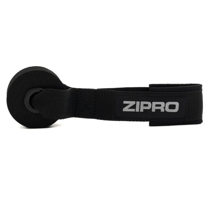 Набор лент-эспандеров для упражнений ZIPRO+ аксессуары 11 элементов серо-черный