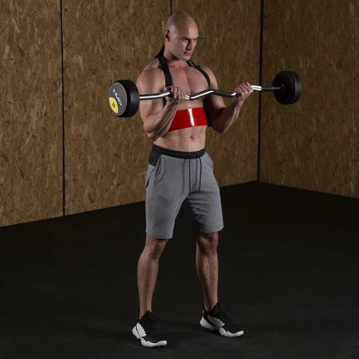 Пояс для тренировок ABX02 HMS – красно-черный