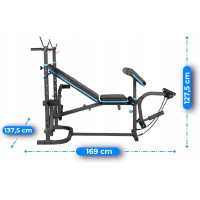 Багатофункціональна тренажерна лава VIGOR-B THUNDER