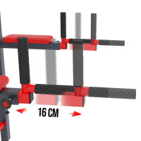 Лестница с турником, брусьями и скамьей K-SPORT KSSL0100