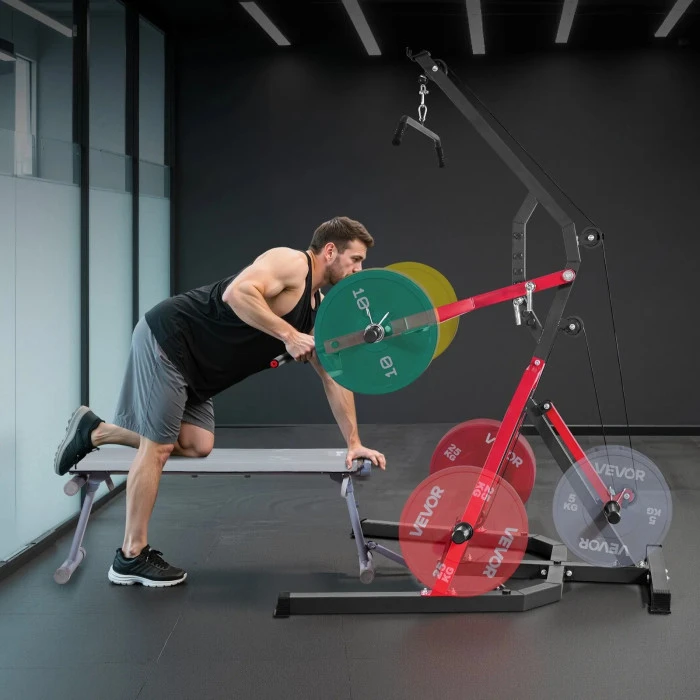 Тренажер для тренировки тела VEVOR, черно-красный