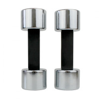 Хромированные гантели MASTER 4 кг x 2