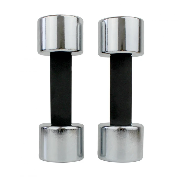 Хромированные гантели MASTER 4 кг x 2