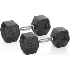 Набор шестиугольных гантелей Vivo 2 х 10 кг.