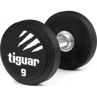 Гантель Tiguar прорезиненная 1 х 9 кг.