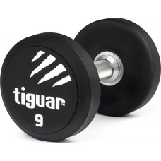 Гантель Tiguar прорезиненная 1 х 9 кг.