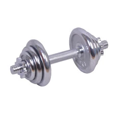 Хромована гантель з пластинами 2 х 2,5 кг 2 х 1,25 кг SPARTAN