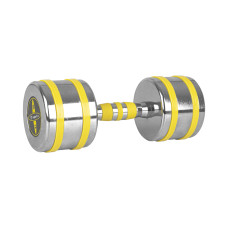 Гантель хромированный inSPORTline Yellsteel 14 кг