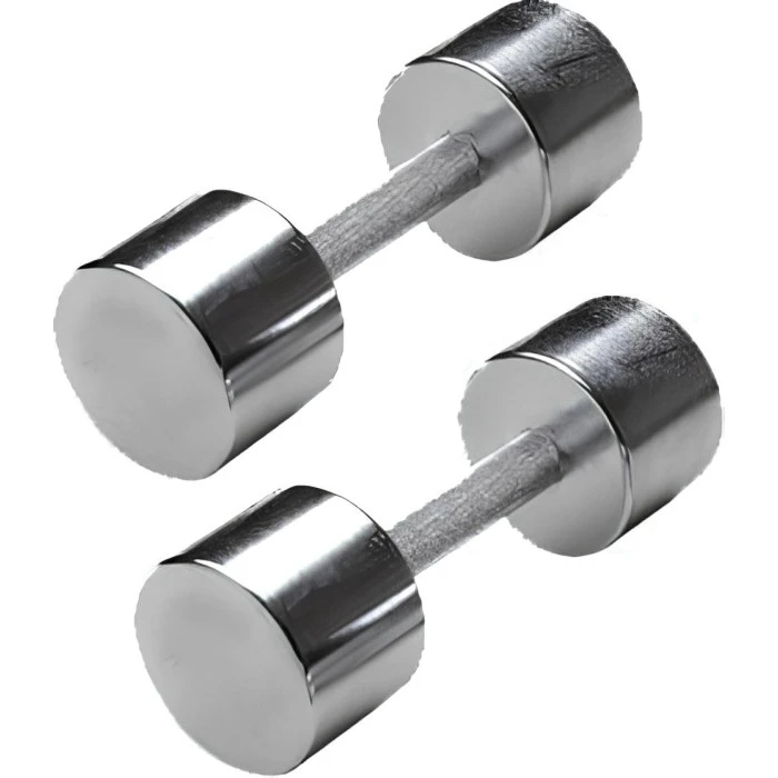 Хромовані гантелі Spartan 2 x 2 кг