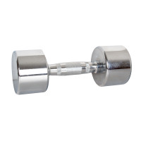Гантель хромированный inSPORTline Crossteel 5 кг