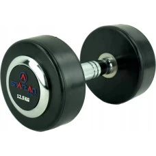 Гумова гантель Spartan 12,5 кг
