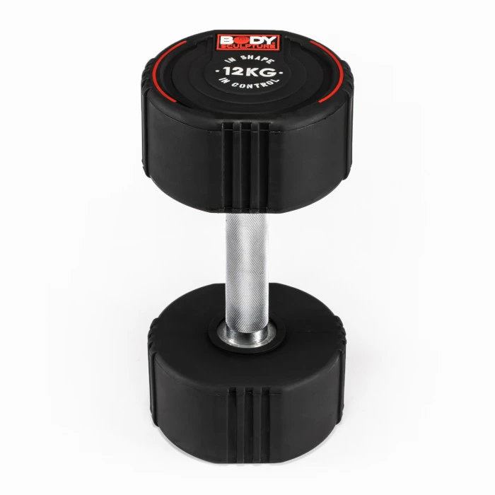 Гантель сталева Body Sculpture TPU BW 133, 12 кг
