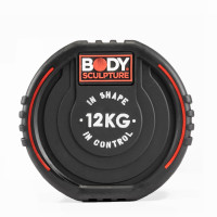 Гантель сталева Body Sculpture TPU BW 133, 12 кг