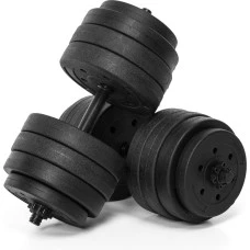 Гантели разборные битумные Abarqs HC-40, 2 х 20 кг