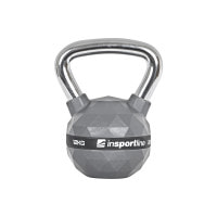 Гиря с резиновым покрытием inSPORTline Kettlebell PU 12 кг