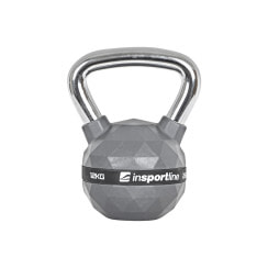 Гиря с резиновым покрытием inSPORTline Kettlebell PU 12 кг
