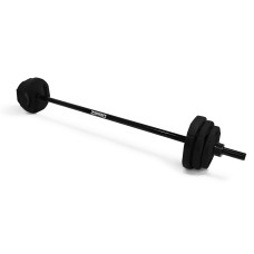 Штанга Body Pump Black Zipro с комплектом отягощений 20 кг.