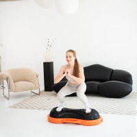 Балансировочная платформа HMS BSX02, оранжево-черная.