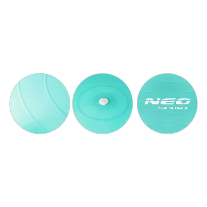 Гімнастичний м'яч для фітнесу 65 см NS-951 бірюзовий