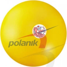 М'яч гумовий TRIAL super soft 6,25 кг жовтий