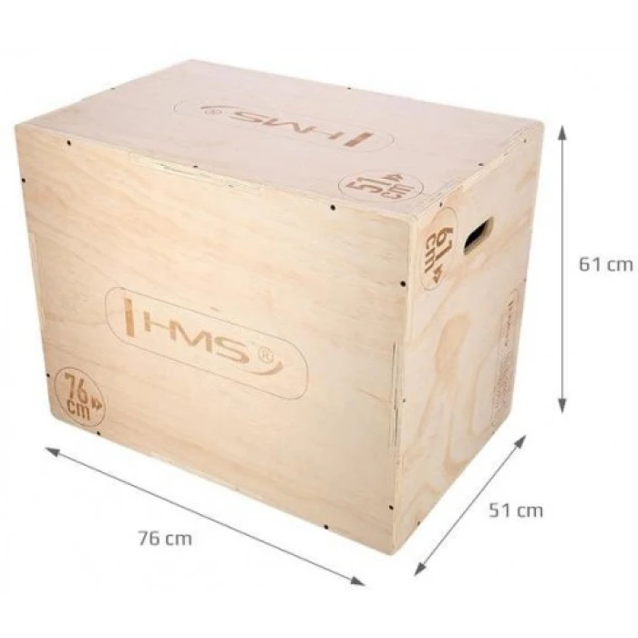 Плиометрический бокс DSC01 HMS – коричневый