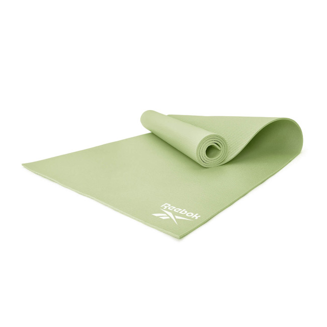 Коврик для йоги 4 мм REEBOK RAYG-11030GN-11022GN оливковый