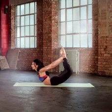 Коврик для йоги 4 мм REEBOK RAYG-11030GN-11022GN оливковый