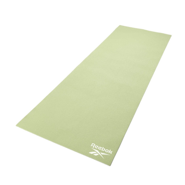 Коврик для йоги 4 мм REEBOK RAYG-11030GN-11022GN оливковый