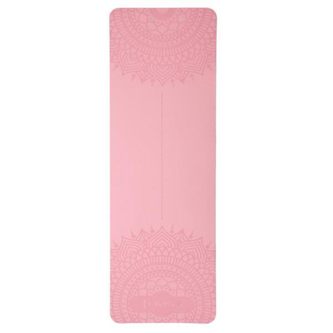 Килимок для йоги YM10 TPE LIGHT PINK HMS