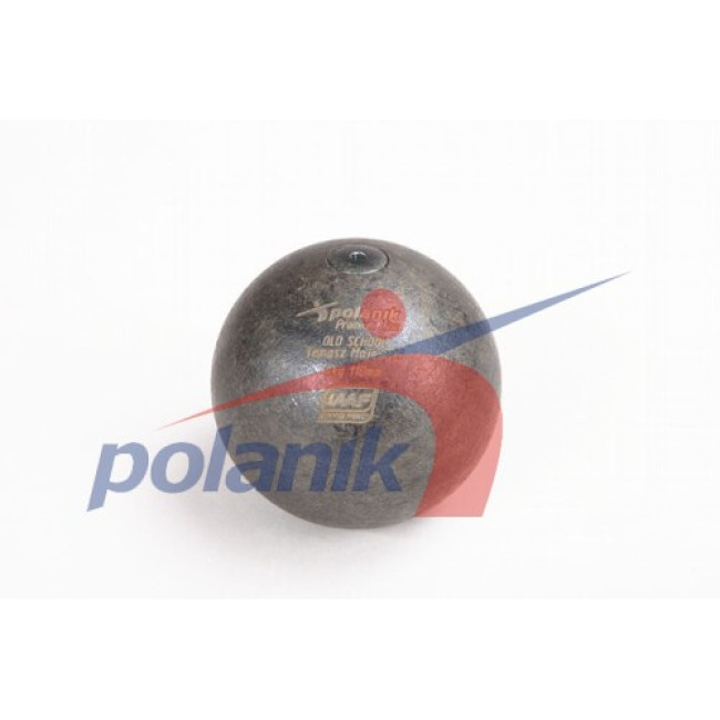 Мяч Polanik Premium Line OLD SCHOOL Tomasz Majewski, сталь 4 кг, диам. 110 мм IAAF I-18-0930