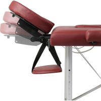 Массажный стол 3 зоны с алюминиевой рамой.